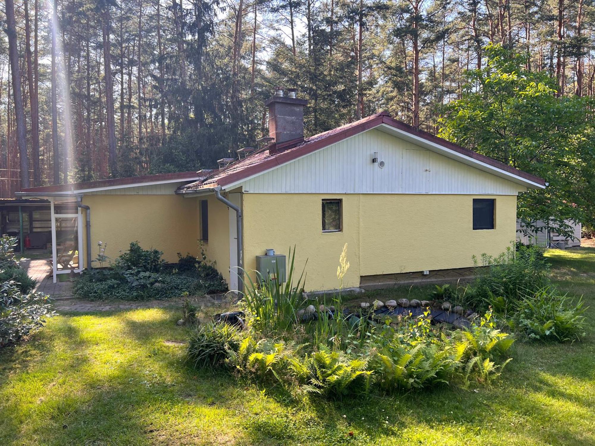 Borkwalde Ferienhaus Im Wald מראה חיצוני תמונה